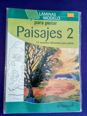 Láminas modelo para pintar: Paisajes 2 - ed. Parramón