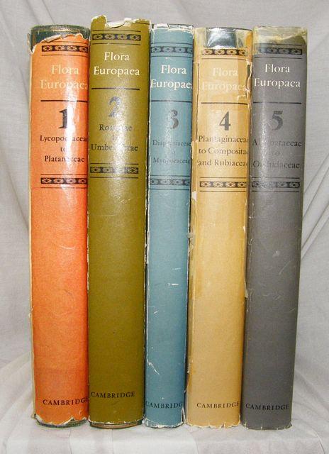 Flora Europaea. Volumes 1 to 5 and Consolidated Index Volume