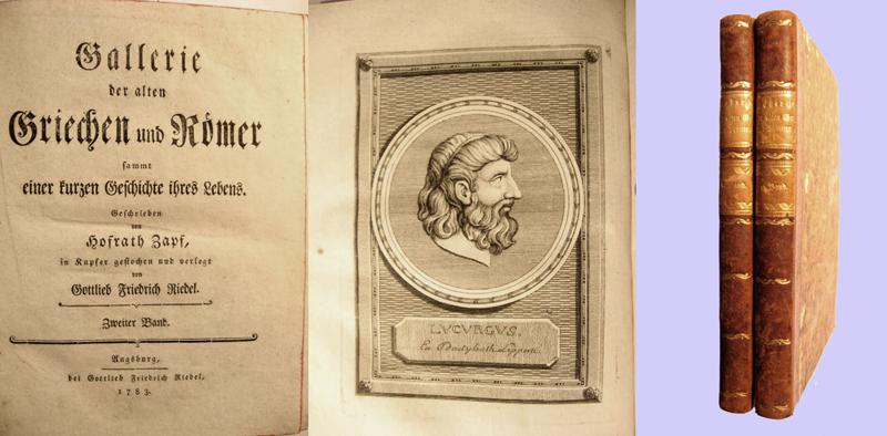 Gallerie der alten Griechen und Römer (2 Bände)
