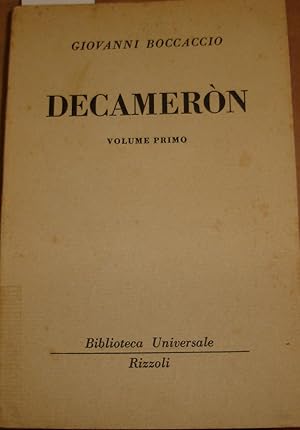 Decameròn: Volume Primo