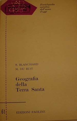 Geografia della Terra Santa