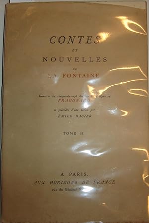 Contes et Nouvelles, Tome II