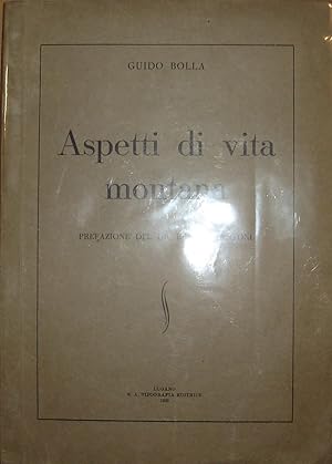 Aspetti di vita montana