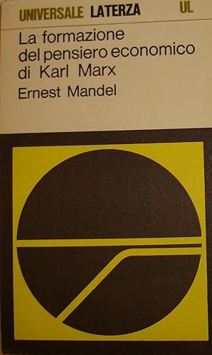 La formazione del pensiero economico di Karl Marx