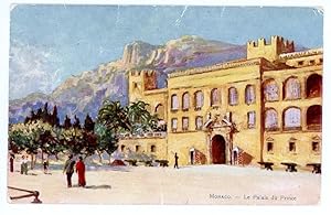 MONACO - - MC-MONACO CPA CATRE DESSINEE