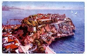 MONACO - - MC-MONACO CPA CARTE DESSINEE