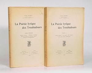 la poesie lyrique des troubadours - AbeBooks