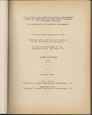 High-Accuracy Seawater Conductivity Measurements Based on Converting the Conductivity Variable to a...