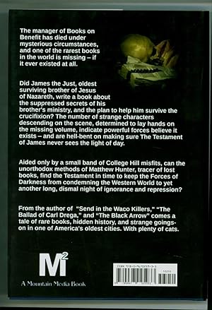 The Testament of James / From the case files of Matthew Hunter and Chantal Stevens (SIGNED &amp; ...