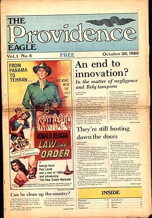 The Providence Eagle, Vol. 1 No. 4: Suprynowicz, Vin, editor