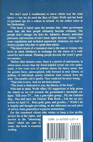 101 Things To Do 'Til the Revolution / Ideas and resources for self-liberation, monkey ...