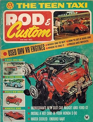 Rod and Custom Magazine Vol 14 No.6. June, 1966: How to buy a Used OHV Engine