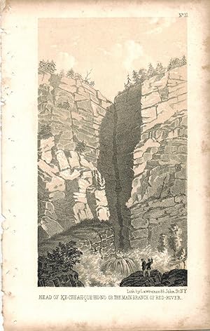 Head Of The Ke-Che-Ah-Que-Ho-No Or The Main Branch Of The Red River. [Plate no. 10]