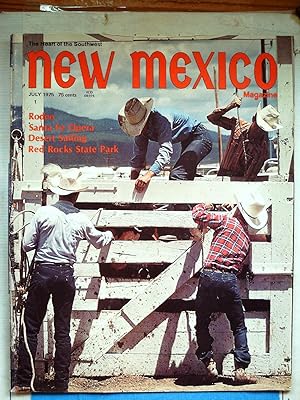 Out of the Chutes.Rodeo; Reunion in Magdalena; Galloping in Gallup New Mexico Magazine January, V...