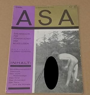 ASA Das Magazin für Körper, Kunst und neues Leben, 2 Jahrgang Nr. 2