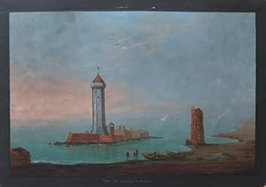 La torre del Marzocco a Livorno.