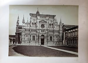 Certosa di Pavia. Facciata della Chiesa.