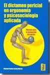 EL DICTAMEN PERICIAL EN ERGONOMIA Y PSICOSOCIOLOGI - BARBA MORAN,MANUEL CARLOS