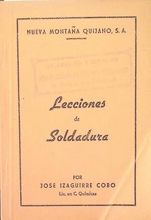 LECCIONES DE SOLDADURA