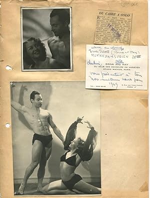 Danse acrobatique, tournée internationale après 1945.