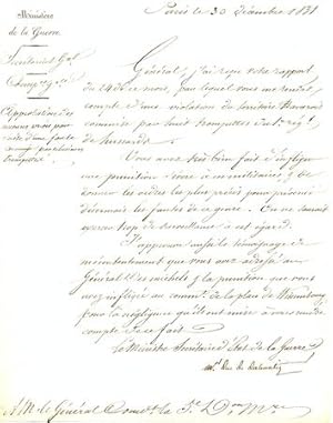 Lettre signée