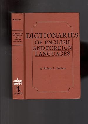 Dictionaries of English and Foreign Languages. Second edition.