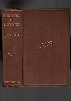 Life and Letters of Laurence Sterne by Lewis Melville. IN 2 VOLUMES - COMPLETE.