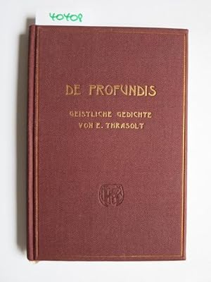 De profundis : Geistliche Gedichte.