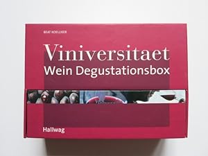 Viniversitaet-Wein-Degustationsbox. Beat Koelliker. [In Zusammenarbeit mit: Viniversitaet]