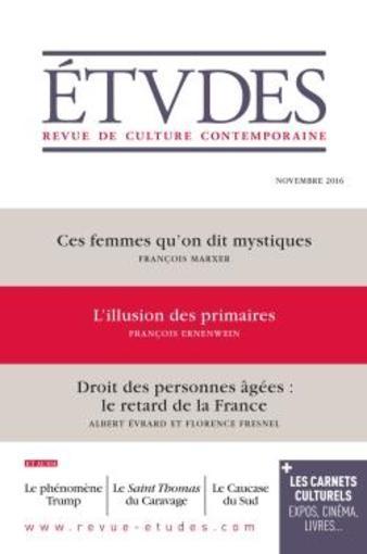 Revue Etudes - Novembre 2016 - Collectif