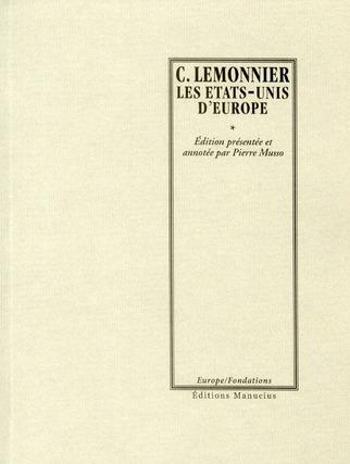 les etats-unis d'Europe. - Charles, Lemonier