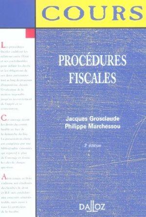 Procédures fiscales