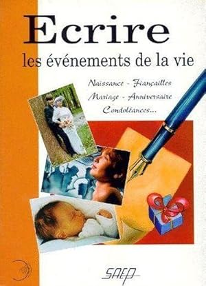 Écrire les événements de la vie