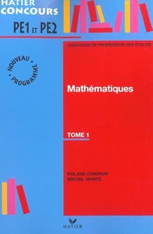 Préparation à l'épreuve de mathématiques du concours de professeur des écoles