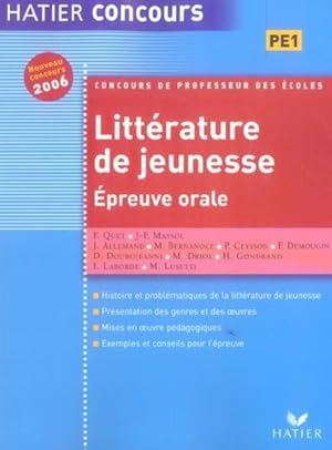 Littérature de jeunesse