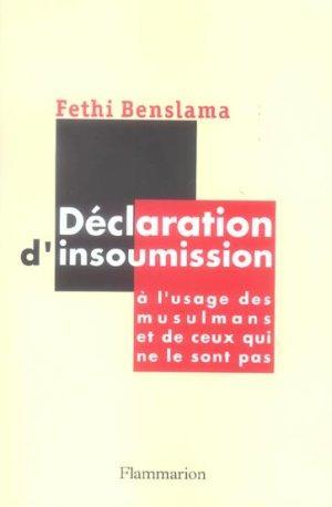 Déclaration d'insoumission