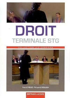 droit - terminale STG - manuel de l'eleve