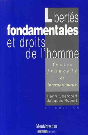 Libertés fondamentales et droits de l'homme