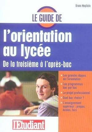 Le guide de l'orientation au lycée