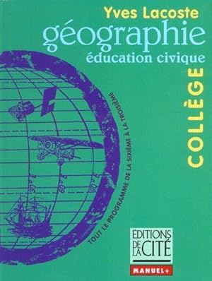 Géographie, éducation civique, collège