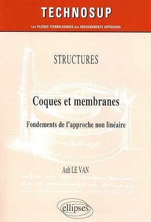 coques et membranes - fondements de l'approche non linéaire (niveau C)