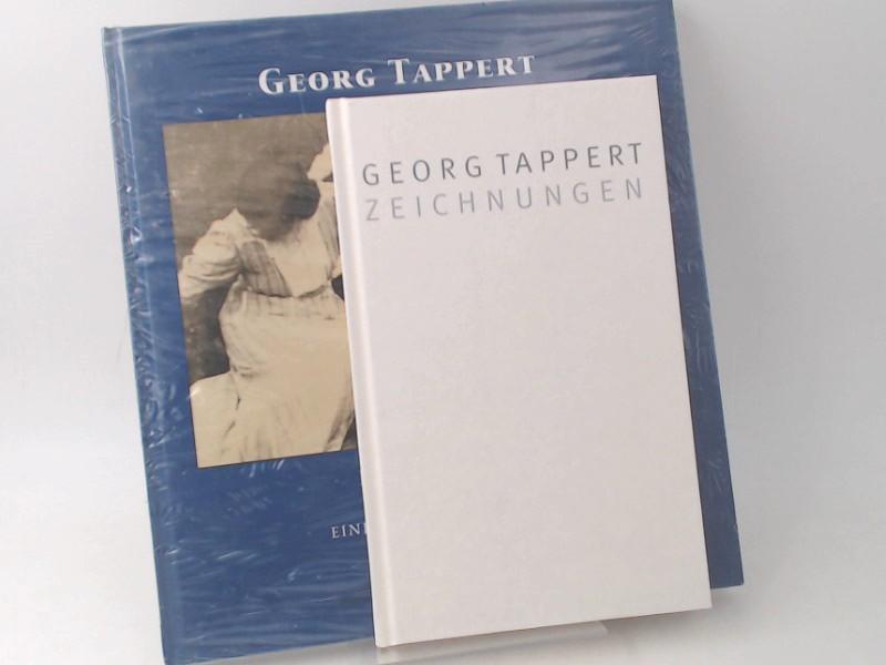 2 Bücher zusammen - Georg Tappert: 1) Zeichnungen; 2) Photographische Augenblicke eines Malers nach 1900. - Tappert, Georg und Stiftung Schleswig-Holsteinische Landesmusseen Schloß Gottorf (Hg.)