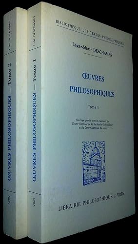 Oeuvres Philosophiques Softcover Abebooks - 