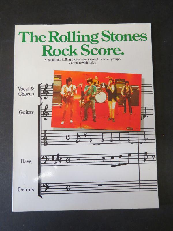 The Rolling Stones Rock Score: Nine famous Rolling Stones songs scored for small groups Complete with lyrics