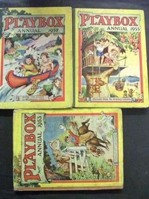 Playbox Annuals 1952, 1953 & 1955 (3 volumes)