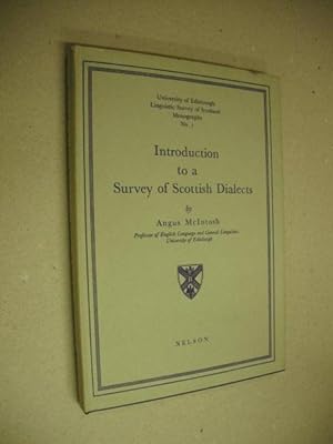 Introduction to a Survey of Scottish Dialects