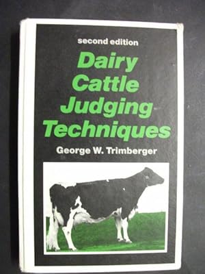 Dairy Cattle Judging Techniques