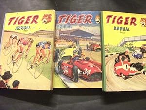 Tiger Annual: 3 volumes - 1958, 1959 & 1960