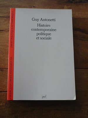 Histoire contemporaine politique et sociale (5è édition mise à jour)