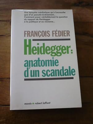 Heidegger : anatomie d un scandale